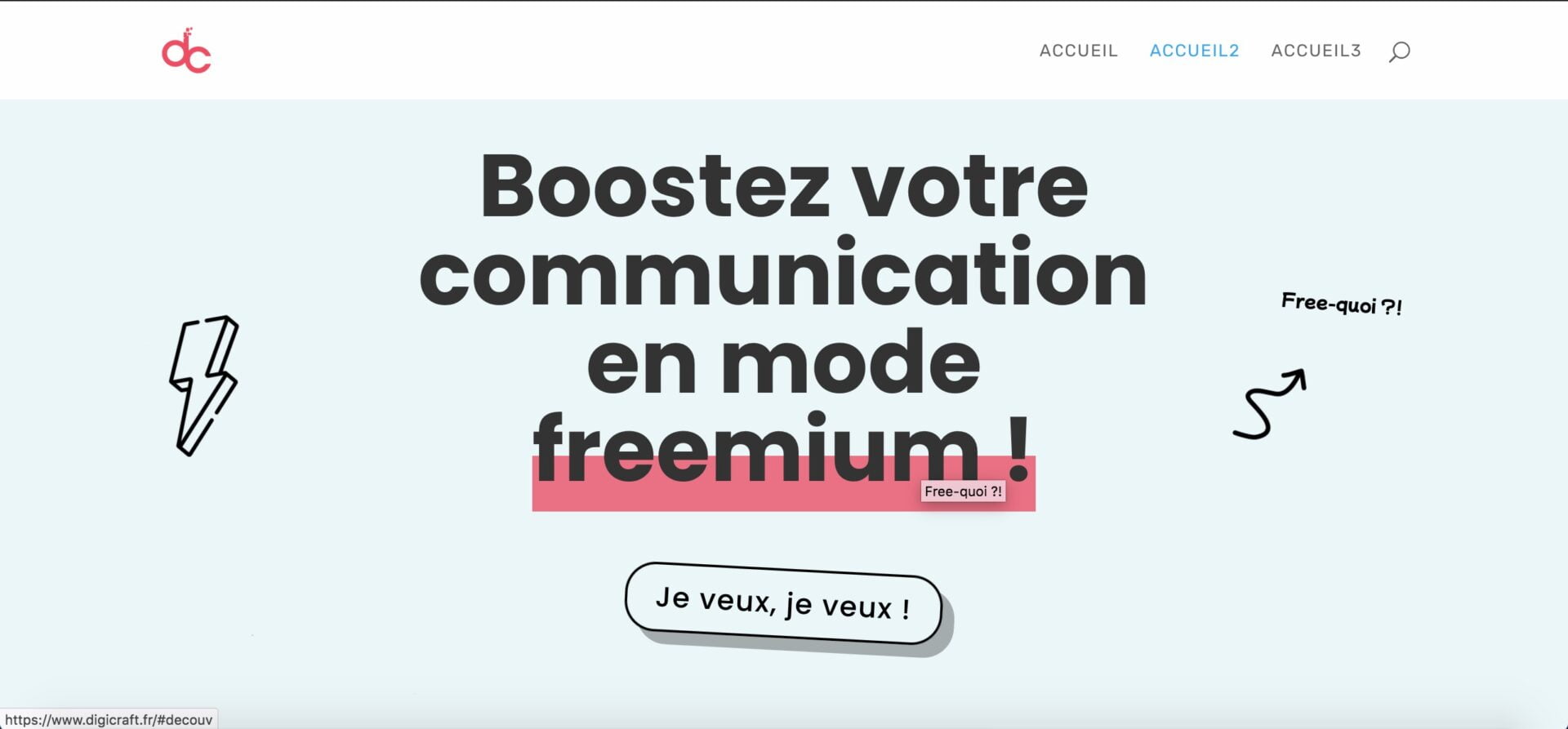 Exemple de site Exemple de site